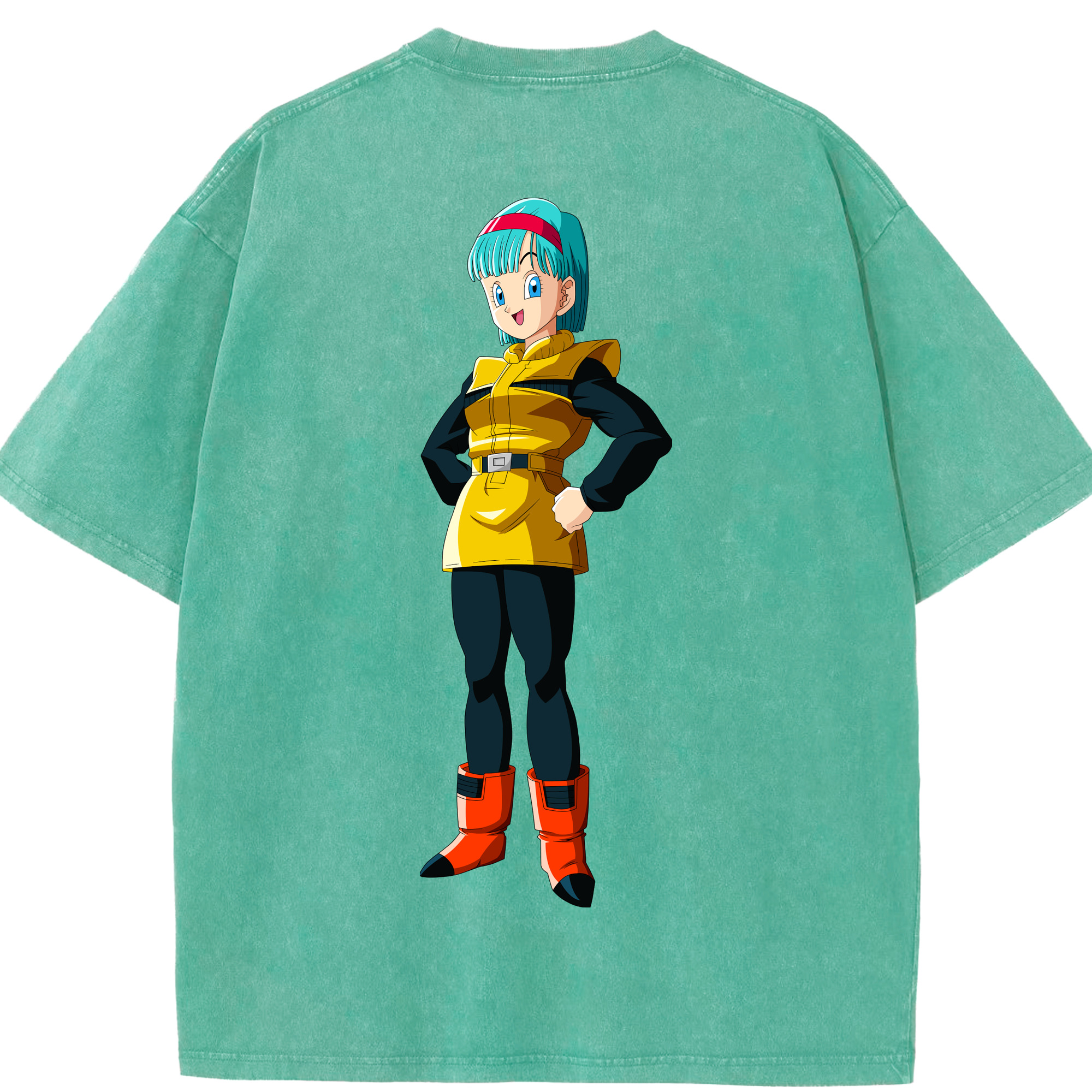 （画像用） ドラゴンボール DRAGON BALL 綿100% ヴィンテージ風 半袖Tシャツ（背面プリント）